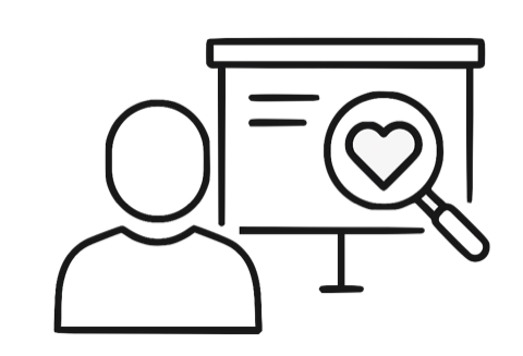 Patient-value discovery symbol